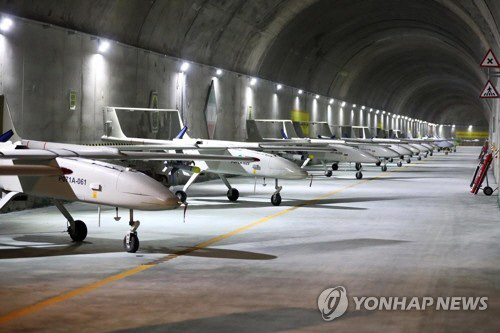 이란산 드론. 이란군 제공. 연합뉴스